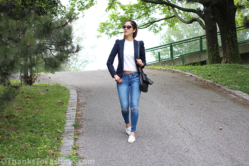 Outfit for a walk in the park