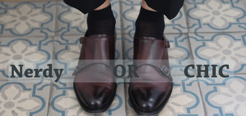 Nerdy is chic – ankle socks and Oxfords