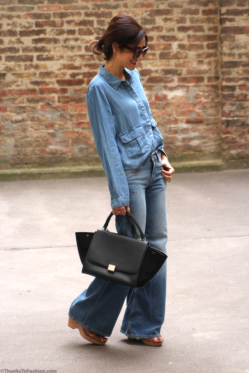 I am a 70s girl - flare jeans - Thanks To Fashion