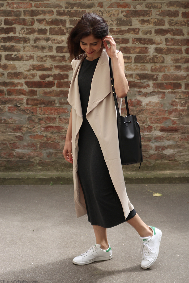 Transform an outfit instantly - long vest - Thanks To Fashion